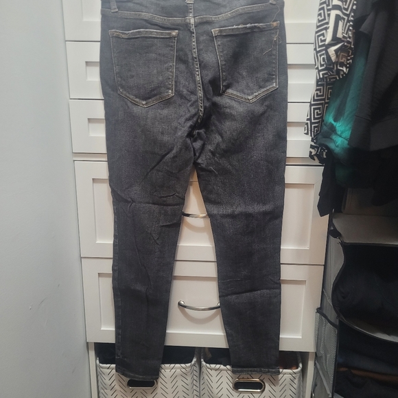 JUDY BLUE VINTAGE BLACK YOKE SKINNY JEAN - Picture 3 of 3